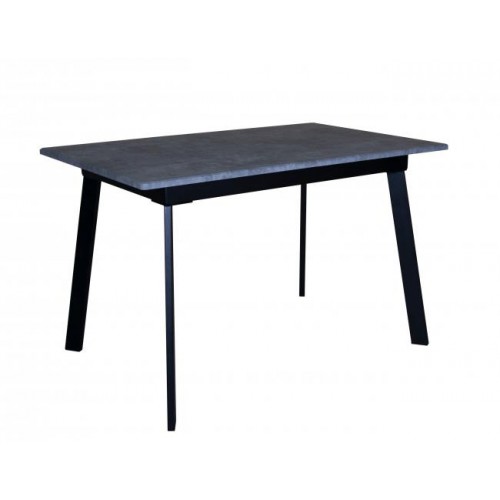 Стіл Max's furniture Техас 75х120/160х75 см Чорний+Мармур Стіл Max's furniture Техас 75х120/160х75 см Чорний+Мармур