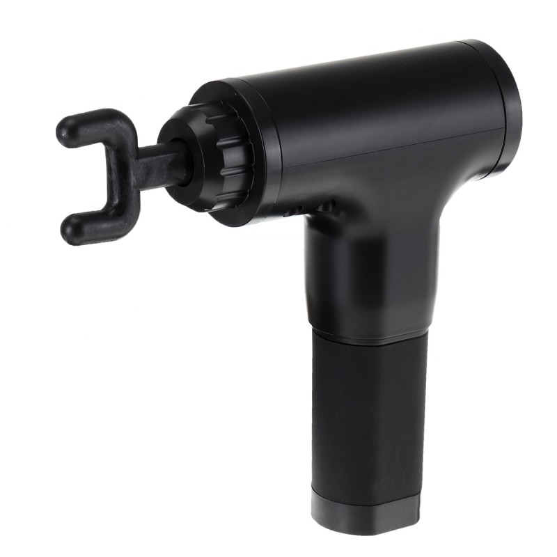 Ручний масажер для м'язів RIAS Fascial Gun KH-320 Black (3_01147)