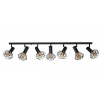 Світильник лофт MSK Electric Diadem стельовий NL 22151-7 BK Світильник лофт MSK Electric Diadem стельовий NL 22151-7 BK