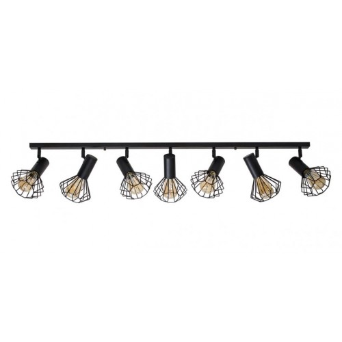 Світильник лофт MSK Electric Diadem стельовий NL 22151-7 BK Світильник лофт MSK Electric Diadem стельовий NL 22151-7 BK