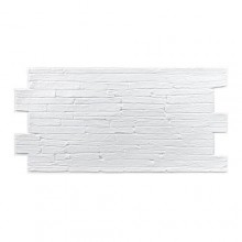 Декоративна панель ПВХ під білий камінь 960х480х4мм SW-00001840 Sticker Wall