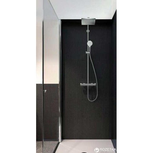 Душова система з термостатом Hansgrohe Crometta E 240 1jet Showerpipe 27271000 в інтернет супермаркеті PbayMarket!