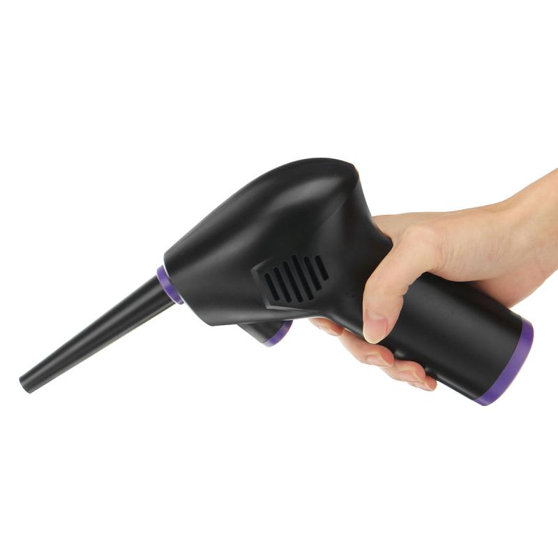 Портативний повітряний компресор на акумуляторі для продування ПК, ноутбуків, кондиціонерів Nectronix RPM-6000