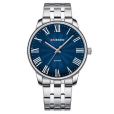 Годинник чоловічий наручний Curren Greece Сріблястий
