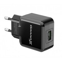 Зарядний пристрій Grand-X (1xUSB 5В/2.1А) Black (CH-03B) Зарядний пристрій Grand-X (1xUSB 5В/2.1А) Black (CH-03B)