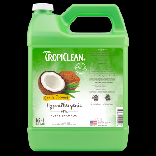 Шампунь TropiClean Gentle Coconut Pet гіпоалергенний з ароматом ніжного кокоса 3,8 л 060128