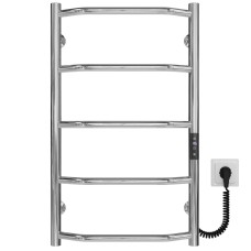 Рушникосушарка електрична Трапеція П5 400х700 Deffi Хром JD03 (C.TR.70.40.5.E.C.R.1)
