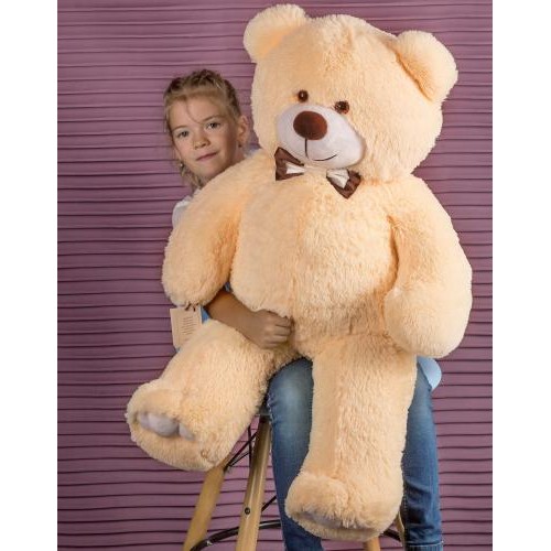 Плюшевий ведмедик Mister Medved Чарлі 110 см Бежевий (005) Плюшевий ведмедик Mister Medved Чарлі 110 см Бежевий (005)