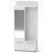 Передпокій з нішою Компанит Ірма 90х38х200 см Альба білий