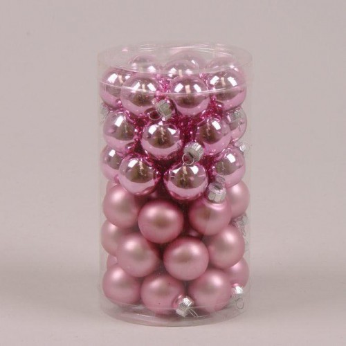 Кульки скляні Flora D-2,5 см. 48 шт.(44526) в інтернет супермаркеті PbayMarket!