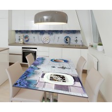 Наклейка вінілова на стіл Zatarga  