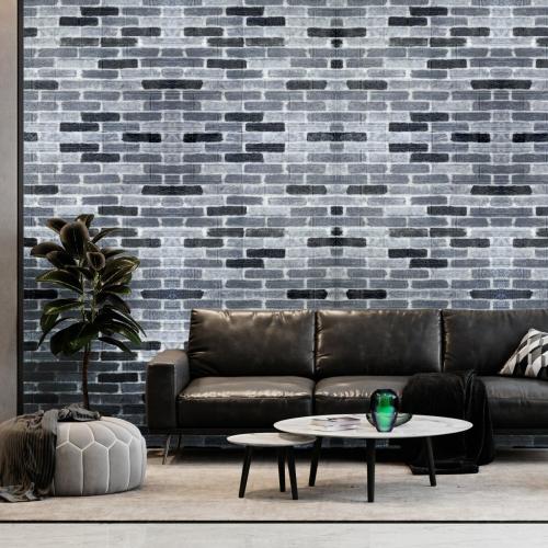 Самоклеюча декоративна 3D панель під катеринославську цеглу 3D Loft 700x770x3 мм Сірий (342-3) Самоклеюча декоративна 3D панель під катеринославську цеглу 3D Loft 700x770x3 мм Сірий (342-3)