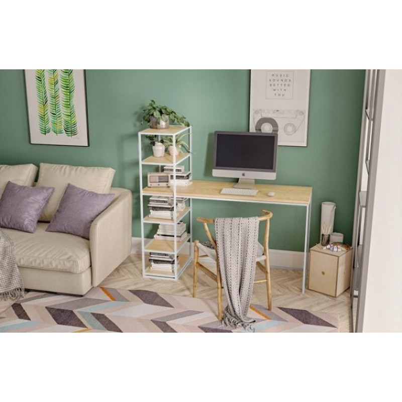 Офісний стіл в стилі Loft NS-1405 1210x1250x500 мм Черный