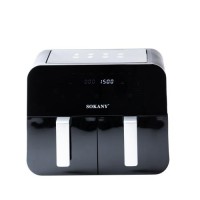 Аерогриль-фритюрниця Sokany SK-10005 на 10л сенсорна чорний (SK10005) Аерогриль-фритюрниця Sokany SK-10005 на 10л сенсорна чорний (SK10005)