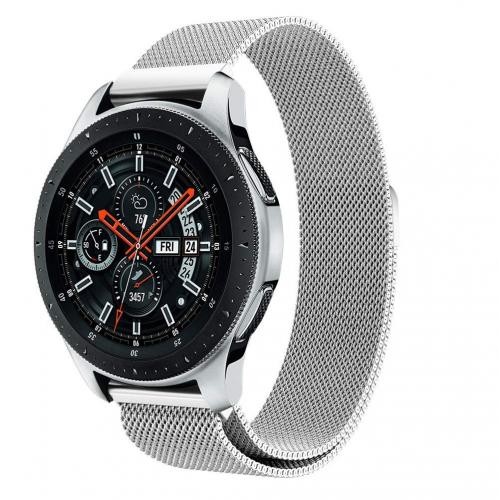 Ремінець BeWatch міланська петля для Samsung Galaxy Watch 46 мм Срібло (1020205.2) Ремінець BeWatch міланська петля для Samsung Galaxy Watch 46 мм Срібло (1020205.2)