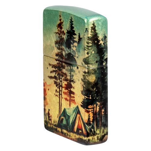 Запальничка бензинова Zippo Camping Design (46263) Запальничка бензинова Zippo Camping Design (46263)