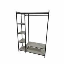 Шафа для одягу GoodsMetall в стилі Лофт 1800х1200х400мм ВШ100