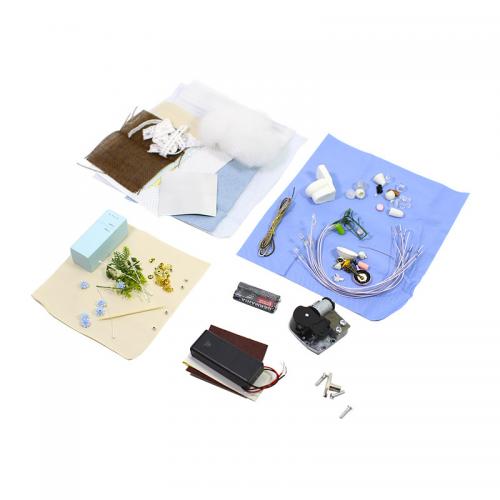 Ляльковий будинок конструктор DIY Cute Room L-023 Таунхаус 3D (5793-19401)