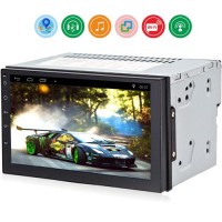 Автомагнітола 2Din Univesal Android Long 7 дюймів 4х ядерний процесор автомобільний плеєр з Gps антеною Wifi Bluetooth Usb Радіо