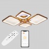 Стельова LED люстра Sunlight 5631/2+2 R Gold