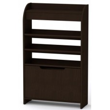 Тумба для взуття з відкритими полицями Компанит ТО 14 70х25х114,2 см Венге темний