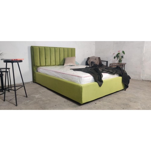 Ліжко BNB Arabela Comfort 90 х 190 см Simple З підйомним механізмом та нішою для білизни Зелений