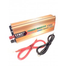 Перетворювач авто інвертор UKC 24V-220V 1500W (003167)