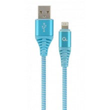 Кабель Cablexpert USB 2.0 A - Lightning 1м Блакитний (CC-USB2B-AMLM-1M-VW)