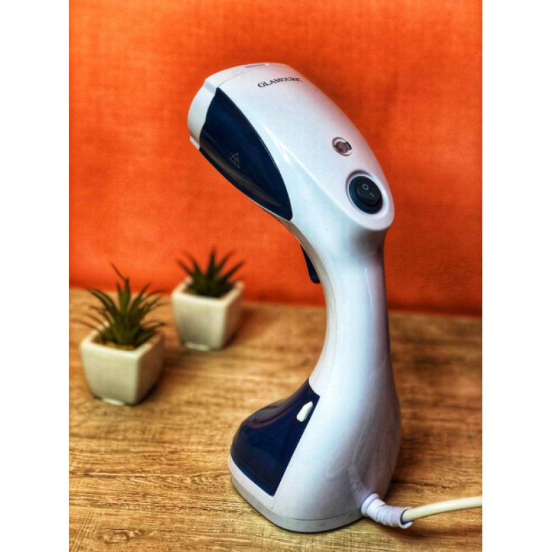 Відпарювач ручний для одягу Glamouric Steamer Df-019 пароочисник для речей та штор 1100 Вт Білий