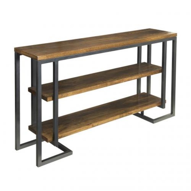 Консоль для дому в стилі Loft NS-352 1030x1200x250 мм Черный