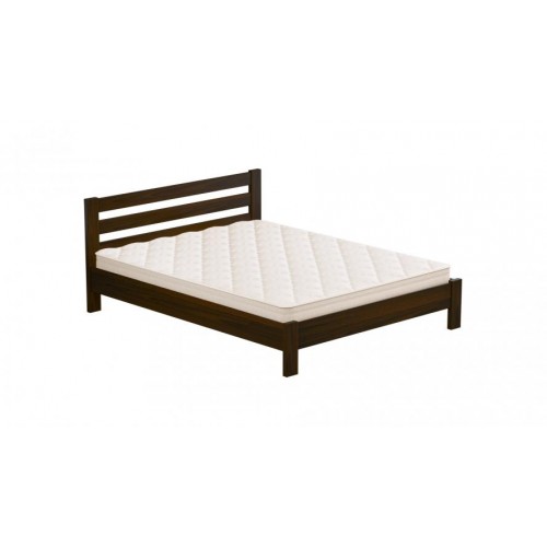 Ліжко дерев'яне Estella Рената Люкс 180х200 Темний горіх Масив 2Л2.5 Ліжко дерев'яне Estella Рената Люкс 180х200 Темний горіх Масив 2Л2.5