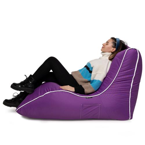 Крісло Мішок Лежак Оксфорд 80х125 Студія Комфорту Фіолетовий Крісло Мішок Лежак Оксфорд 80х125 Студія Комфорту Фіолетовий