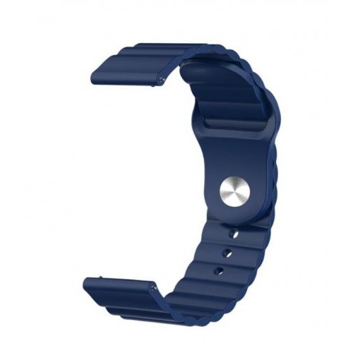 Ремінець BeWatch для Amazfit BIP | Bip Lite | Bip U/Pro/Mini | GTS | GTS 2(E) | GTR 42mm силіконовий 20мм Wave Темно-синій (1010706) Ремінець BeWatch для Amazfit BIP | Bip Lite | Bip U/Pro/Mini | GTS | GTS 2(E) | GTR 42mm силіконовий 20мм Wave Темно-синій (1010706)