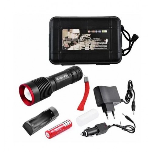 Тактичний ручний акумуляторний ліхтар Police zoom X-Balog BL-868 (P50)