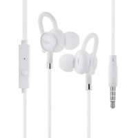 Дротові навушники вакуумні з мікрофоном Hoco M84 3.5 mm 1.2 m White Дротові навушники вакуумні з мікрофоном Hoco M84 3.5 mm 1.2 m White