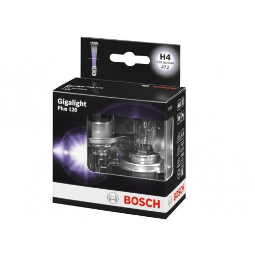 Автолампа BOSCH Gigalight Plus120 H4 60/55W 12V P43t (1987301106) 2шт./бокс в інтернет супермаркеті PbayMarket!