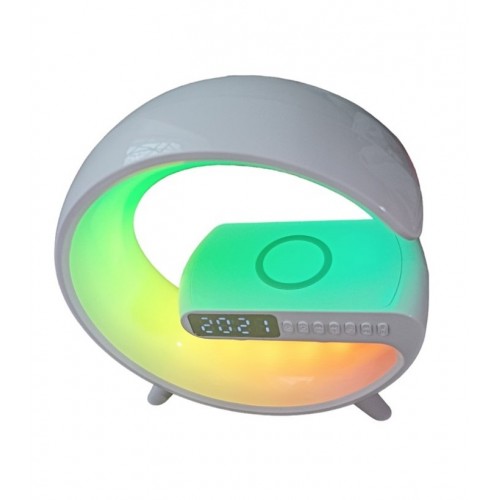 Настільна лампа-нічник Led Wireless Charging Speaker Google G11 8527 15W White Настільна лампа-нічник Led Wireless Charging Speaker Google G11 8527 15W White