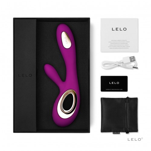 Вібратор-кролик LELO Soraya Wave Deep Rose, манливі рухи стовбура в інтернет супермаркеті PbayMarket!