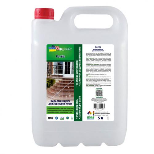 Засіб для видалення цвілі для зовнішніх робіт  5л Fortis Засіб для видалення цвілі для зовнішніх робіт  5л Fortis
