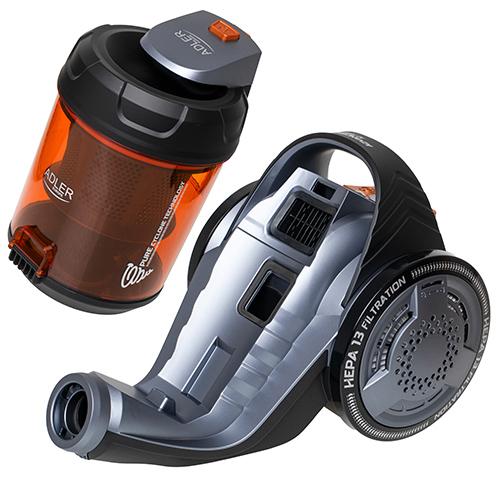 Пилосос Adler 1.6 л Чорний AD 7065