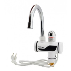 Водонагрівач проточний з LCD дисплеєм Delimano 3000 Вт Білий (45161)