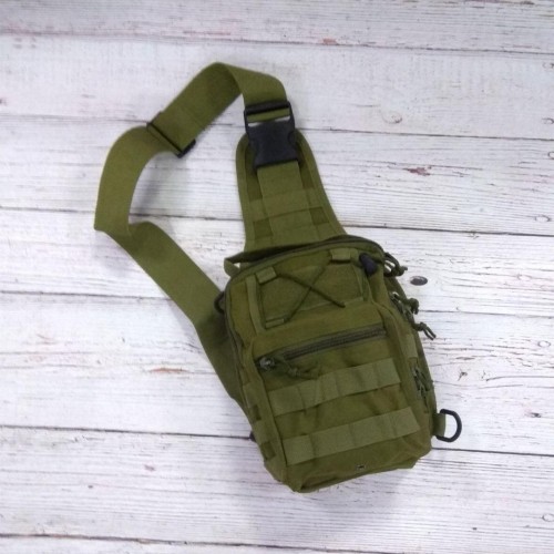 Тактична сумка-рюкзак Military T-Bag 3 28х18х13 см Хакі