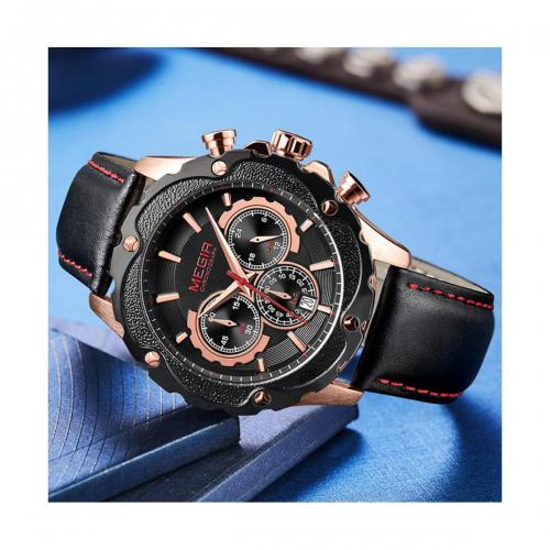 Годинник Megir Gold Black MG2070 (ML2070GRE-BK-1N0) в інтернет супермаркеті PbayMarket!