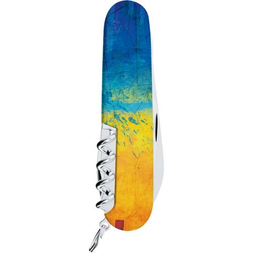 Складаний ніж Victorinox Climber Ukraine 91 мм 15 функцій Жовто-синій (1.3703.7_T3100pw) Складаний ніж Victorinox Climber Ukraine 91 мм 15 функцій Жовто-синій (1.3703.7_T3100pw)