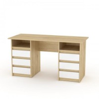 Письмовий стіл Декан-3 Компанит дуб сонома + білий Письмовий стіл Декан-3 Компанит дуб сонома + білий