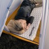 Килимок самонадувний Naturehike CNK2300DZ013 овальний 185х55х3.5см Світло-сірий (1047-6976023926983)