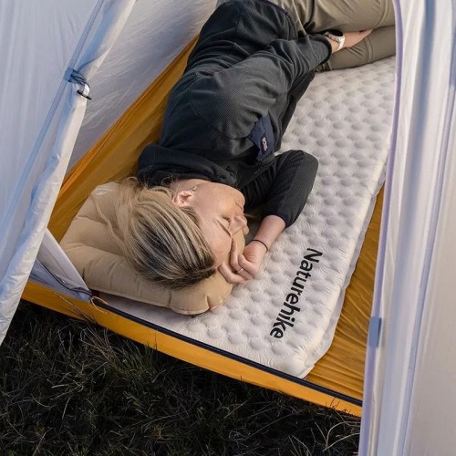 Килимок самонадувний Naturehike CNK2300DZ013 овальний 185х55х3.5см Світло-сірий (1047-6976023926983) Килимок самонадувний Naturehike CNK2300DZ013 овальний 185х55х3.5см Світло-сірий (1047-6976023926983)