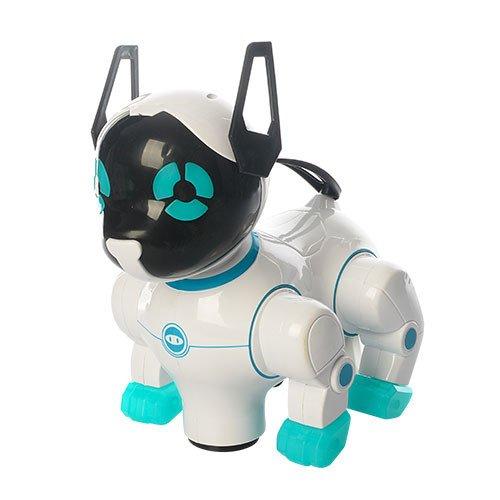 Собака на бат-ці DEFA TOYS 8201A BLUE рухаються голова і хвіст Синій Собака на бат-ці DEFA TOYS 8201A BLUE рухаються голова і хвіст Синій
