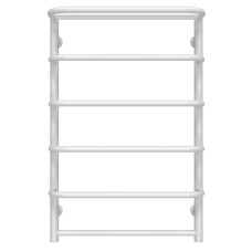 Рушникосушарка водяна Стандарт з полицею П5 500х700 Deffi Білий (C.SP.70.50.5.W.A)