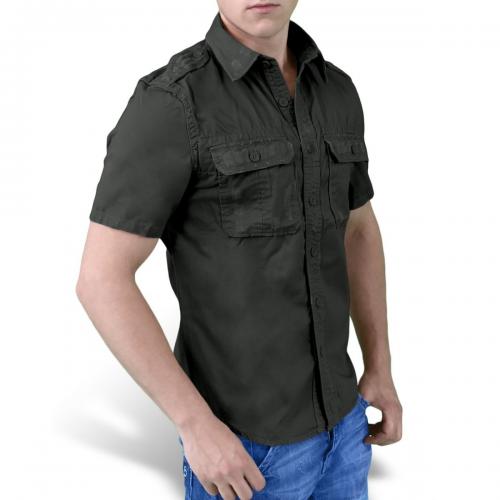 Сорочка Surplus Raw Vintage Shirt S Чорний (06-3590-63) в інтернет супермаркеті PbayMarket!